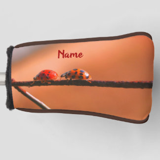 Het spel van Ladybugs volgt de Leider Gepersonalis Golfheadcover