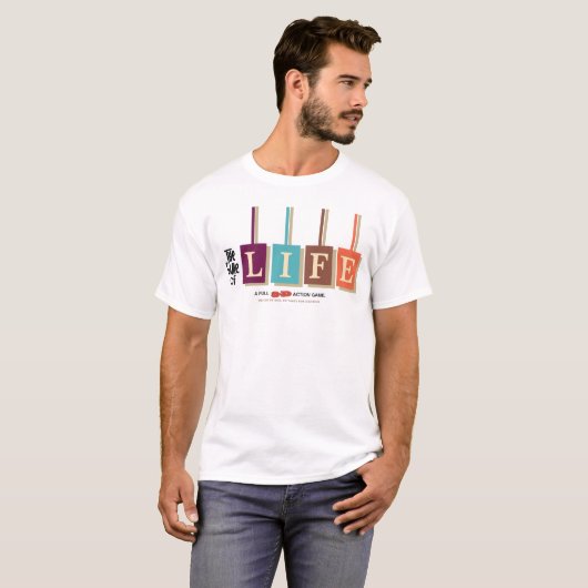Het spel van LIFE T-shirt (Voorkant volledig)