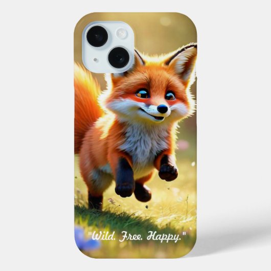 Het spel van Red Fox Kit Case-Mate iPhone Case (Achterkant)