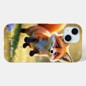 Het spel van Red Fox Kit Case-Mate iPhone Case (Achterkant (horizontaal))