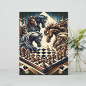 Het spel van ridders - schaken ontmoet fantasie (Staand voorkant)