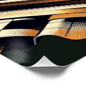 Het spel van ridders - schaken ontmoet fantasie perfect poster (Hoek)