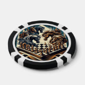 Het spel van ridders - schaken ontmoet fantasie poker chips (Enkel)