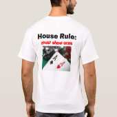 het spel van vandaag t-shirt (Achterkant)