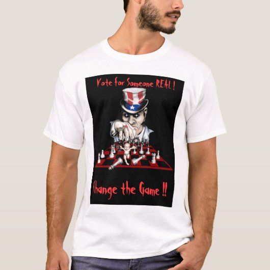 Het spel wijzigen t-shirt (Voorkant)