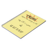 Het spelboek notitieboek (Linkerzijde)