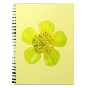 Het spelen Buttercup ventilator - transparant. Notitieboek