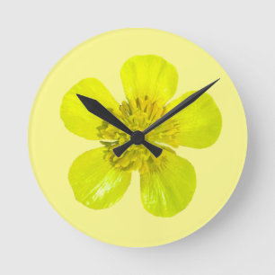 Het spelen Buttercup ventilator - transparant. Ronde Klok