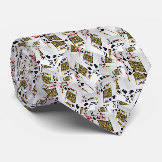 Het spelen Kaarten Gelaagde, Stropdas (Opgerold)