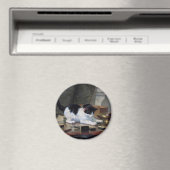 Het spelen Kitten door Henriëtte Ronner-Knip Magneet (Insitu (Vaatwasser))