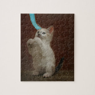 Het spelen Kittie Legpuzzel