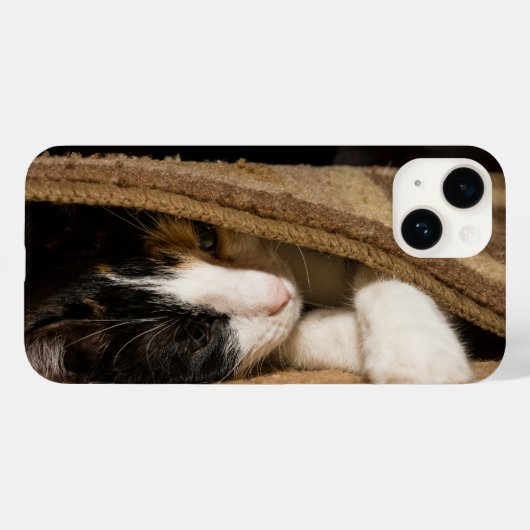 Het spelen onder de Rug Case-Mate iPhone Case (Achterkant (horizontaal))
