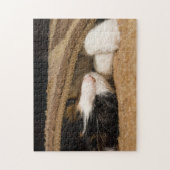 Het spelen onder de Rug Legpuzzel (Verticaal)