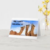 HET SPELEN VAN CAMELS DIE DE BLAUW-KRIJGT GOED KAART (Gele Bloem)