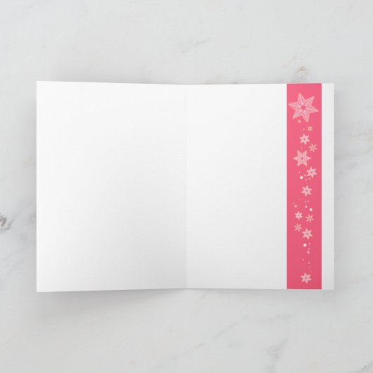 Het Spelen van de engel Trompet Feestdagen Kaart (Binnen)