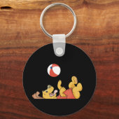 Het Spelen van de hond met de T-shirts en de Gifte Sleutelhanger (Voorkant)