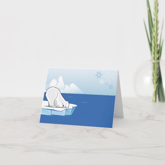 Het Spelen van de Ijsbeer Kaart (Voorkant)