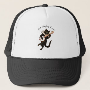 Het spelen van de kat Banjo Thunder_Cove Trucker Pet