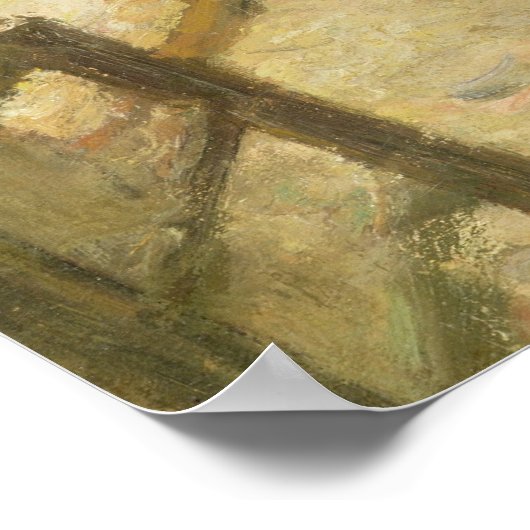 Het spelen van hefbomen op de Doorstap Poster (Hoek)