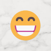 Het spelen van het Gezicht die Eyes glimlachen pas Confetti (Kleine voorkant)