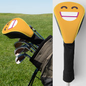 Het spelen van het Gezicht die Eyes glimlachen pas Golfheadcover