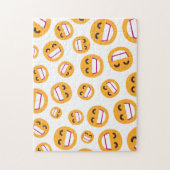 Het spelen van het Gezicht die Eyes glimlachen pas Legpuzzel (Verticaal)