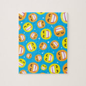 Het spelen van het Gezicht die Eyes glimlachen pas Legpuzzel (Verticaal)