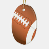 Het Spelen van het Spel van het Team van de Bal Keramisch Ornament (Links)