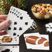 Het Spelen van het Spel van het Team van de Bal Speelkaarten (Insitu)