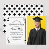 Het spelen van Kaart Ace of Spades Vegas Afstudere (Voorkant / Achterkant)