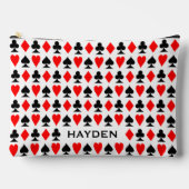 Het spelen van Kaart kostuums Patroon Gepersonalis Etui (Voorkant)