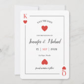 Het spelen van Kaart Las Vegas Wedding sparen de D (Voorkant)