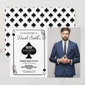 Het spelen van Kaart Verjaardag Ace Vegas Casino F (Voorkant / Achterkant)