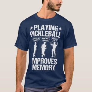 Het spelen van Pickleball verbetert geheugen Grapp T-shirt