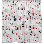 Het spelen van Poker nummer twee, Douchegordijn (Voorkant)