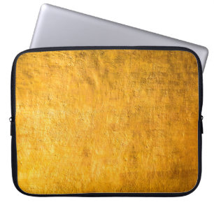 Het spiegelende betonoppervlak stroomt van de wand laptop sleeve
