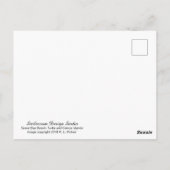 Het spijt me briefkaart, poedel briefkaart, briefk briefkaart (Achterkant)