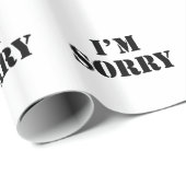 Het spijt me cadeaupapier (Rol Hoek)