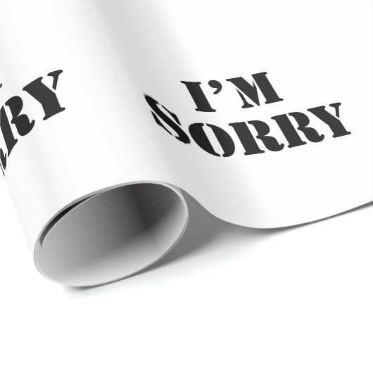 Het spijt me cadeaupapier (Rol Hoek)
