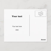 Het spijt me dat briefkaart. | cartoon van grappig briefkaart (Achterkant)