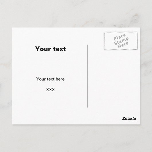 Het spijt me dat briefkaart. | cartoon van grappig briefkaart (Achterkant)