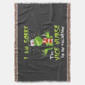 Het spijt me dat de leuke verpleegster op vakantie deken (Voorkant Verticaal)