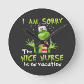 Het spijt me dat de leuke verpleegster op vakantie ronde klok (Voorkant)