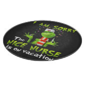 Het spijt me dat de leuke verpleegster op vakantie snijplank (Hoek)