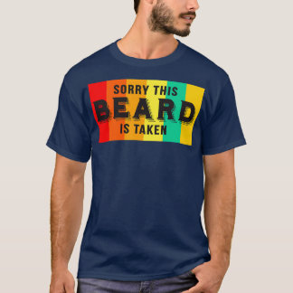 Het spijt me dat deze baard grappig is gemaakt op  t-shirt