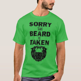 Het spijt me dat deze baard is ingenomen 122 t-shirt