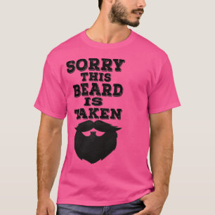 Het spijt me dat deze baard is meegenomen, grappig t-shirt
