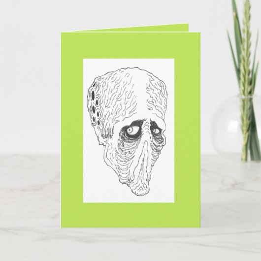 Het spijt me dat hij me je Birthday-kaart heeft la Kaart (Voorkant)