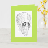 Het spijt me dat hij me je Birthday-kaart heeft la Kaart (Gele Bloem)