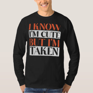 Het spijt me dat ik Boyvriend Vriendin Foto's ben. T-shirt